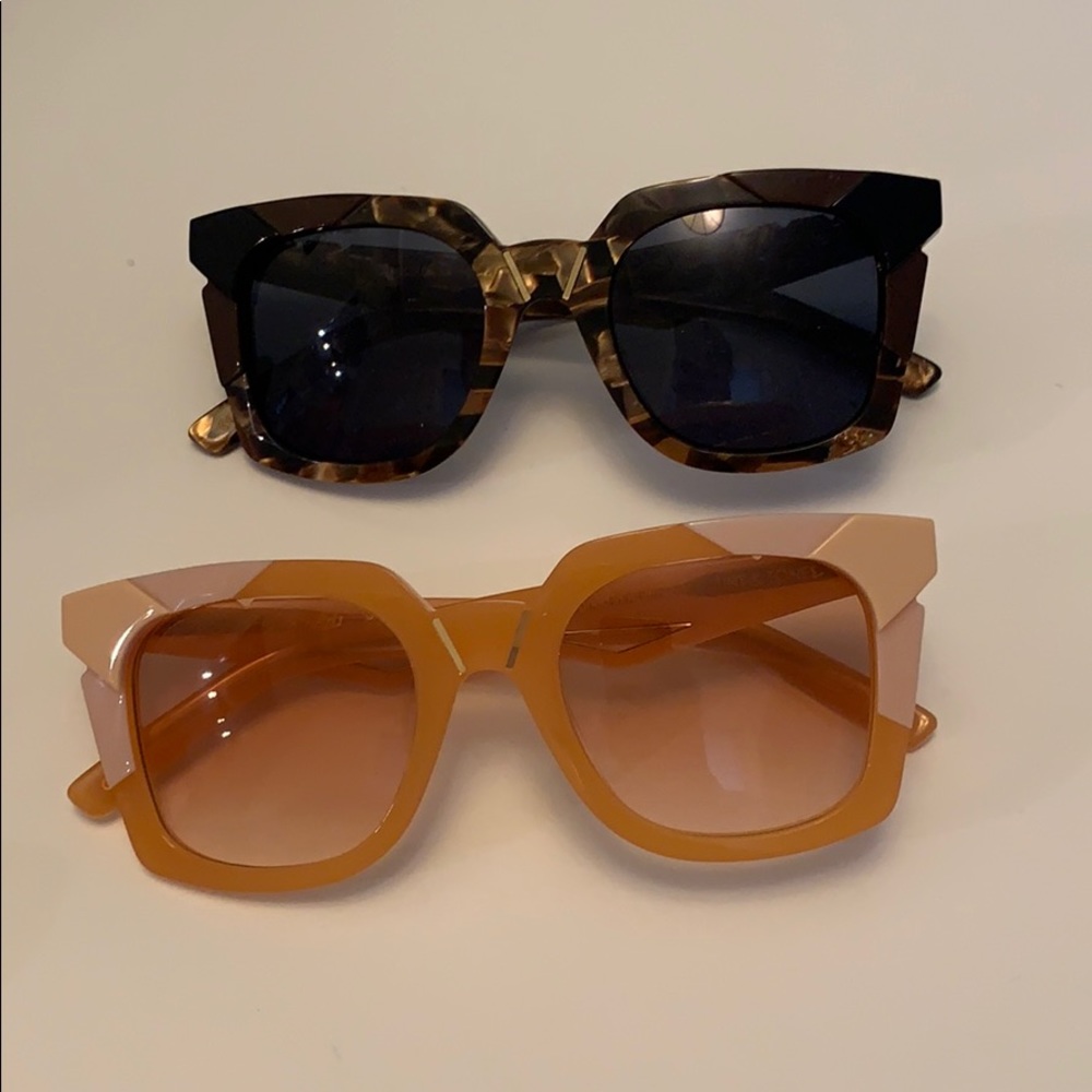 Salty blonde x Pared sunglasses